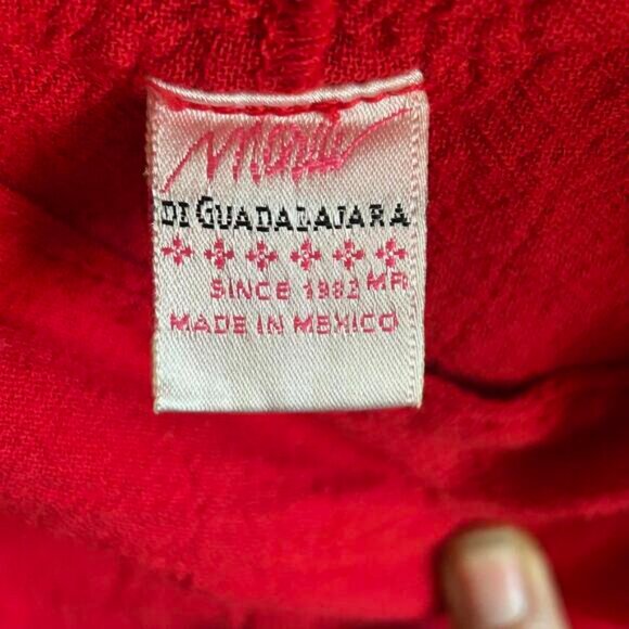 NWT Womens Midi Dress Sz Small Red Shark Bite Hem Bohochic - Picture 5 of 5